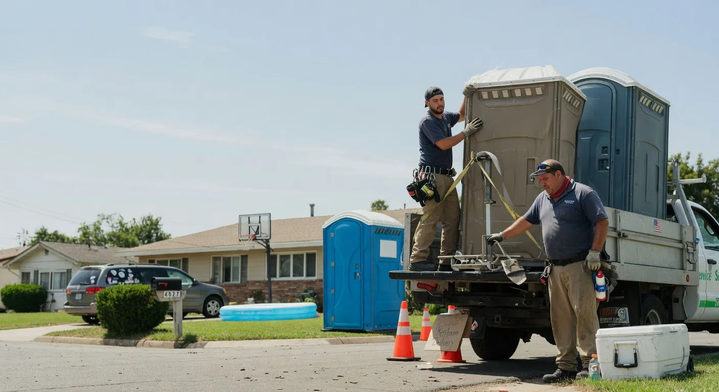 Porta Potty Rental in Mount Hope, KS near me